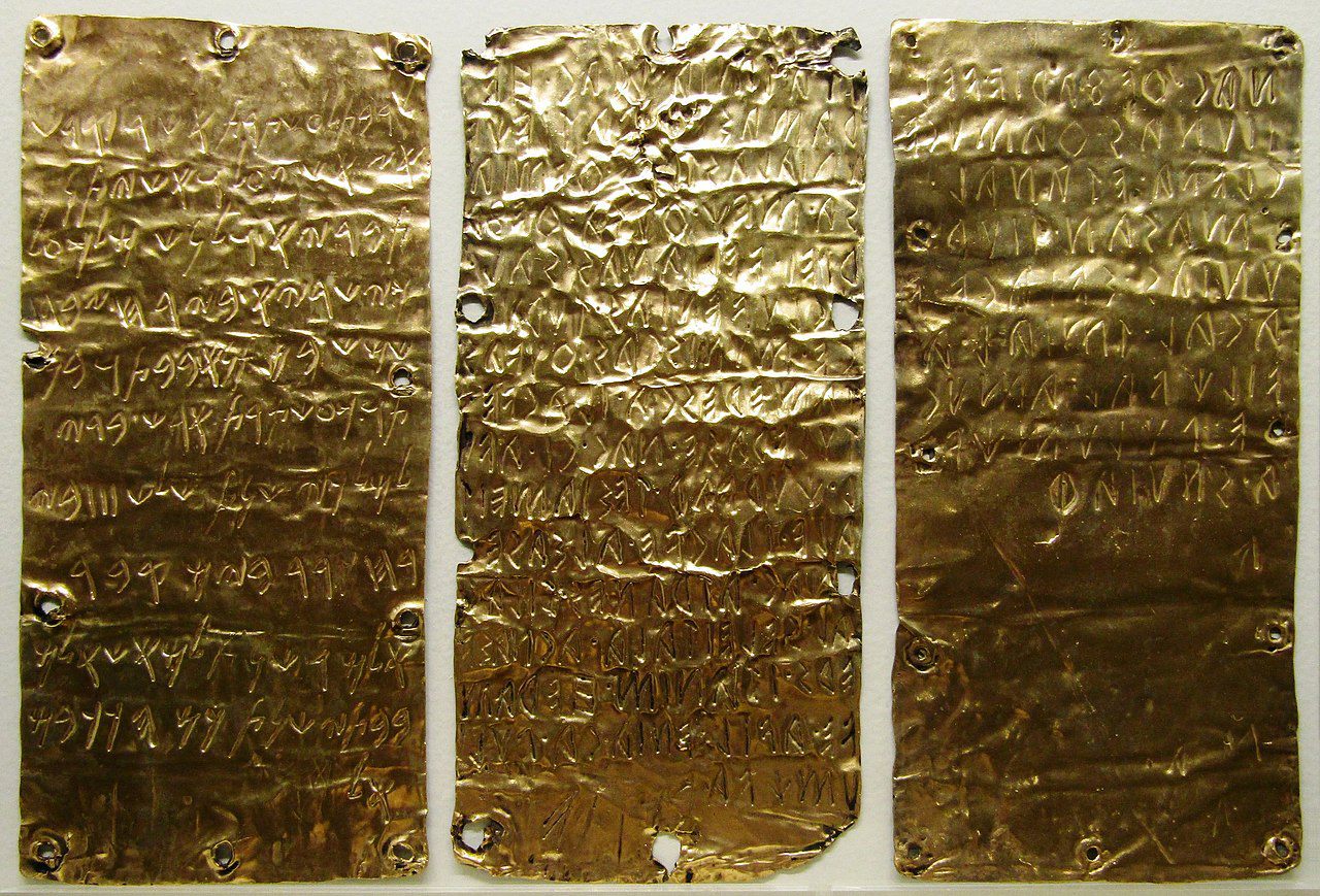 Tăblițe de aur Pyrgi: o enigmatică comoară feniciană și etruscă 3