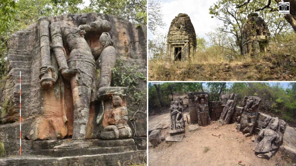 Stunning pictures show ancient, long-lost temples deep inside tiger reserve 2