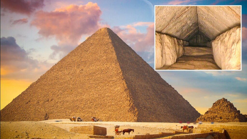 Откривање на нов скриен коридор во Големата пирамида во Гиза 3