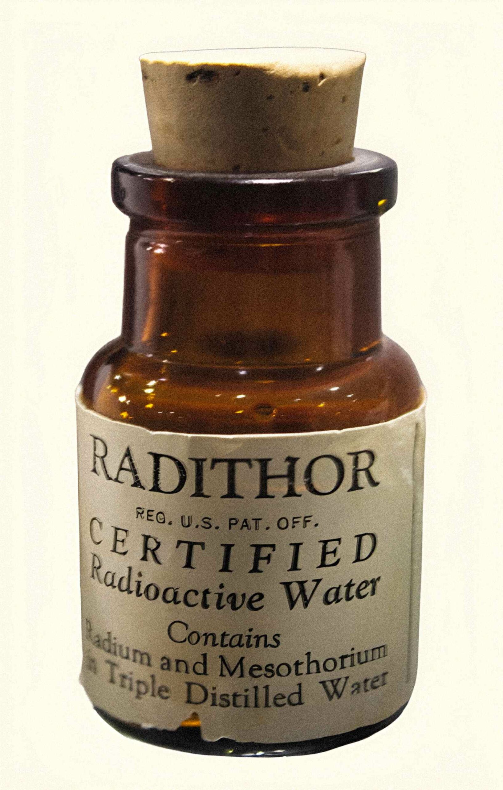 Radithor: The radium water worked fine until his jaw fell off! 2