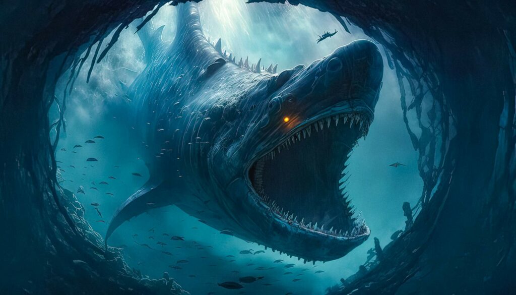 Leviatán: ¡Imposible derrotar a este antiguo monstruo marino! 2