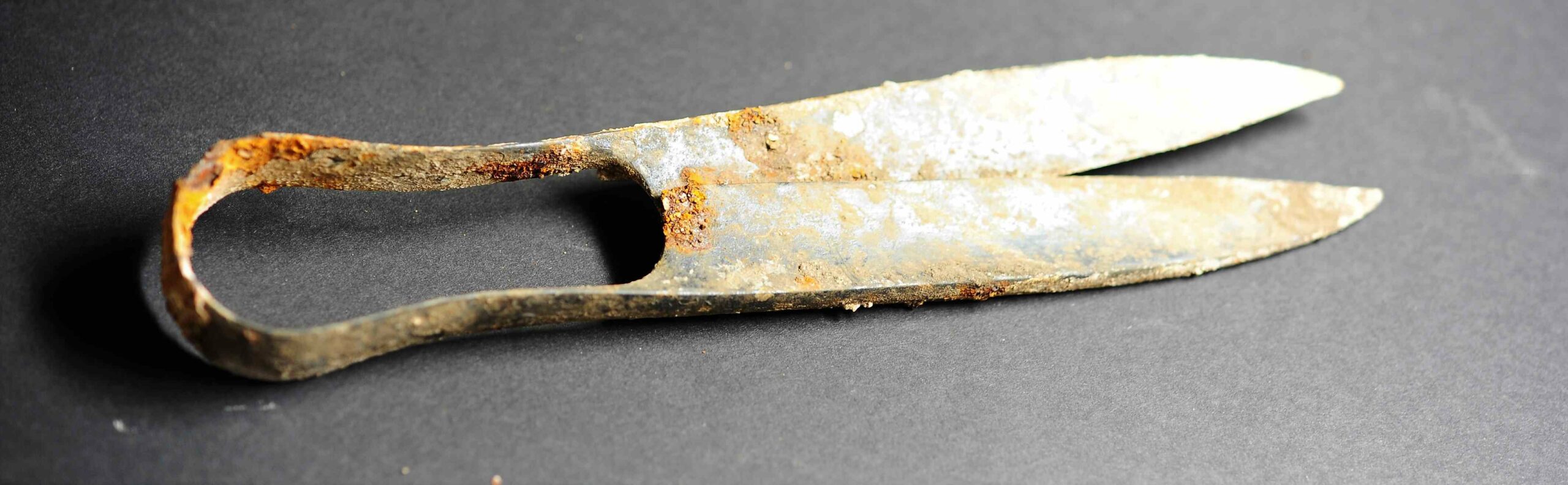2,300-year-old scissors and a 'folded' sword discovered in a Celtic cremation tomb in Germany 2