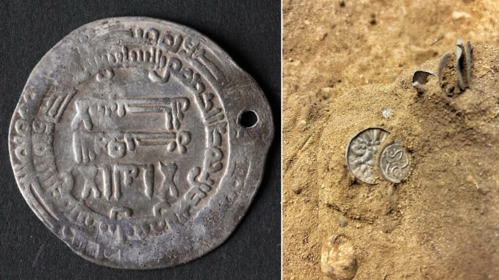 Doppelter Schatz eines Wikingerschatzes in der Nähe der Festung von Harald Blauzahn in Dänemark entdeckt 3
