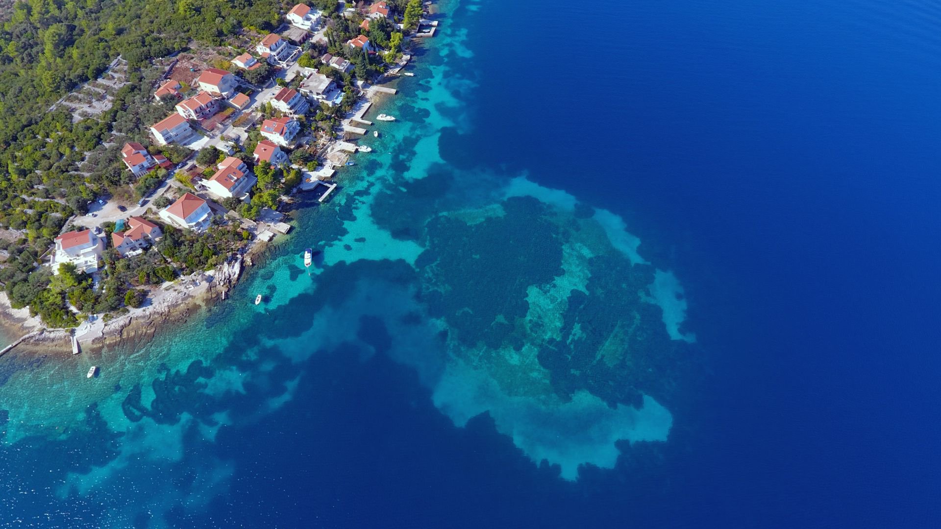 Iegremdētā neolīta vieta pie Korčulas salas