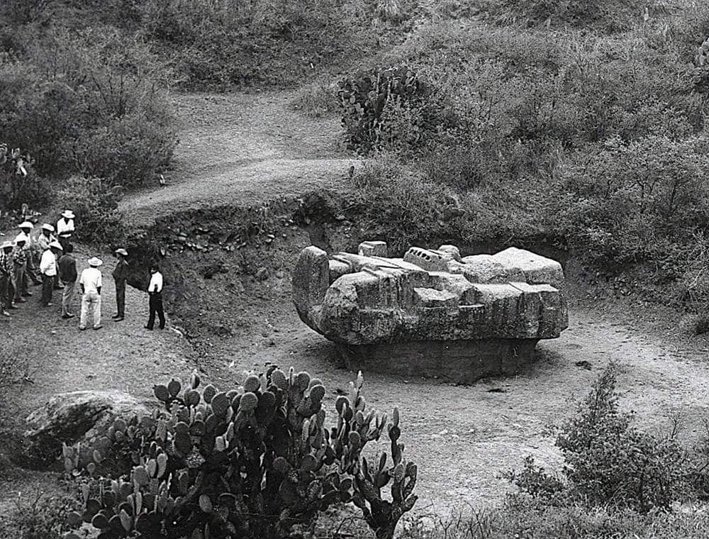 O mistério do antigo monólito gigante de Tlaloc 4