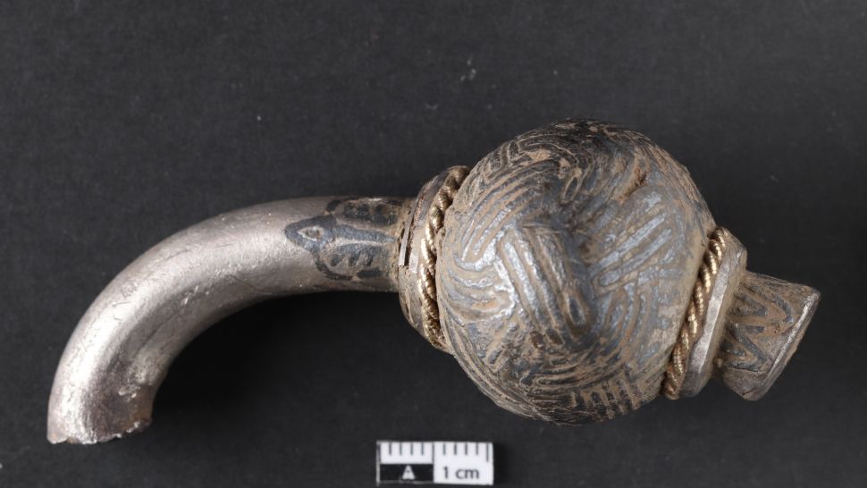 Doppelter Schatz eines Wikingerschatzes in der Nähe der Festung von Harald Blauzahn in Dänemark entdeckt 3