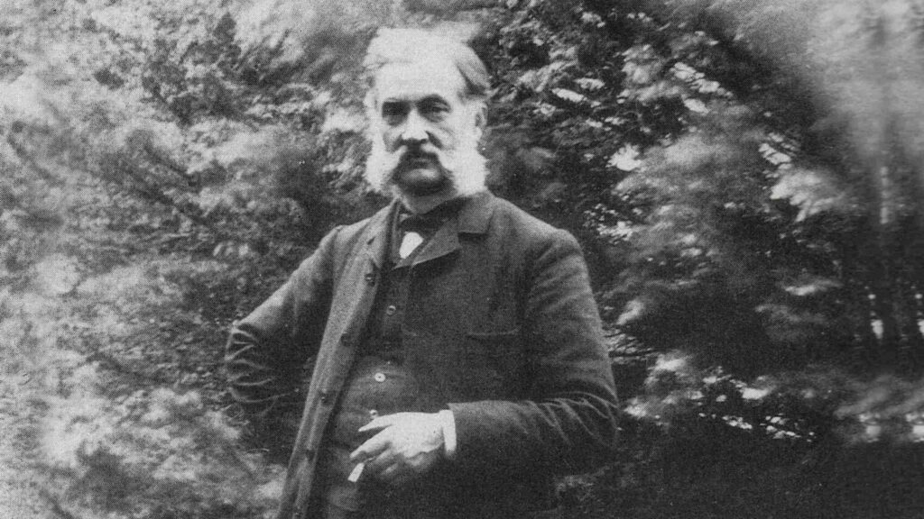 A photograph of inventor Louis Le Prince