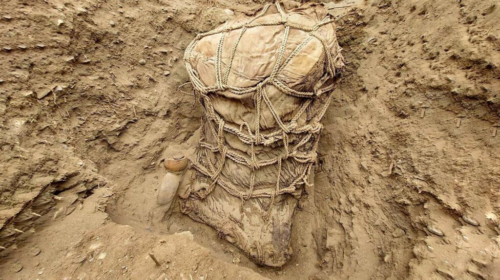 Tomb from the Ichma Culture found in Peru 2