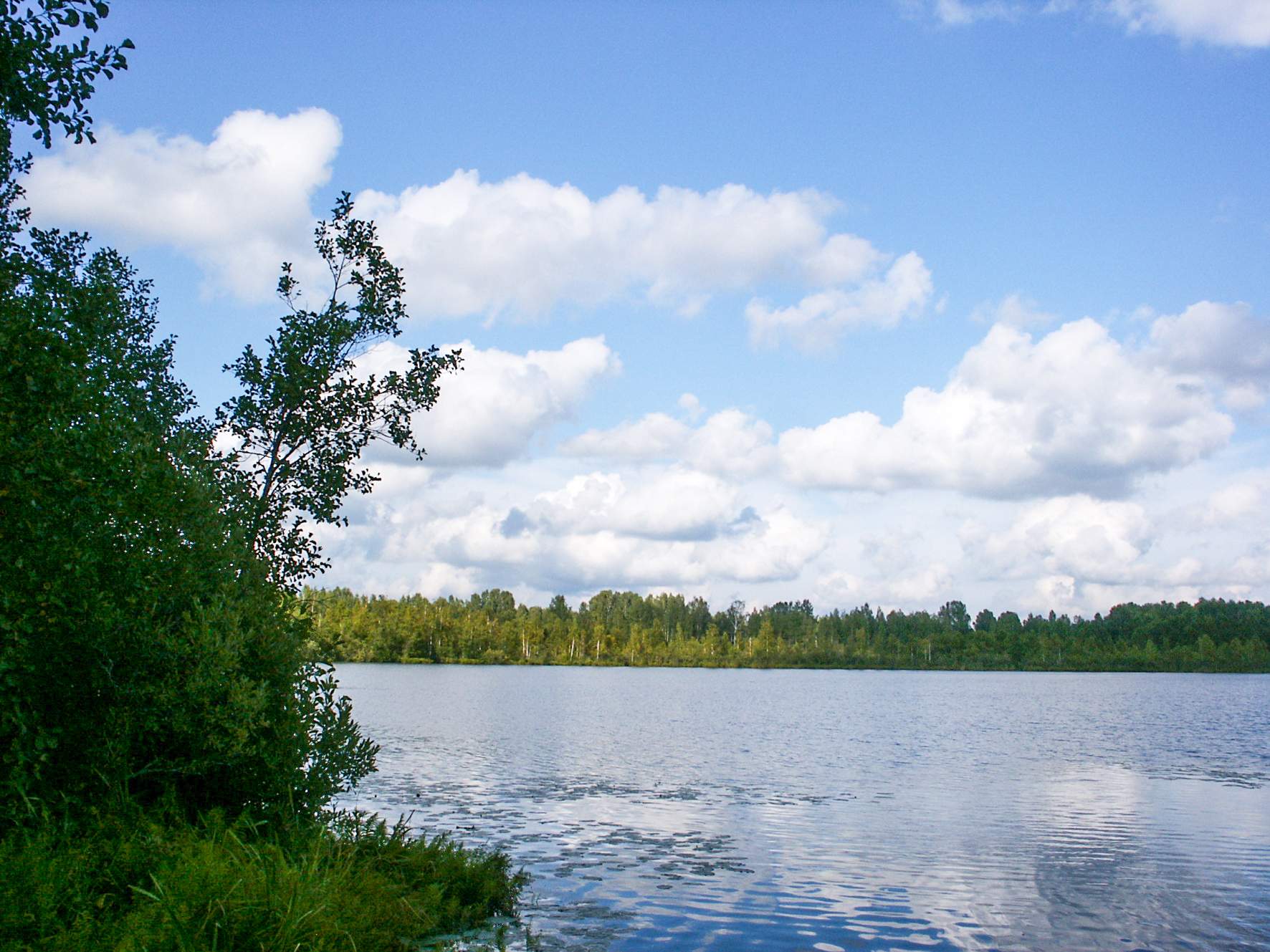 Lake Svetloyar in the Voskresensky.