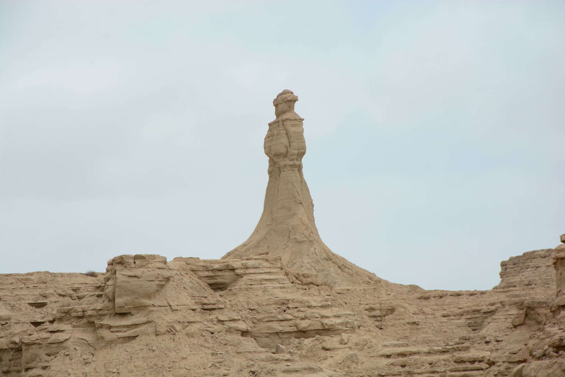 The Princess of Hope formation in the Hingol National Park. 