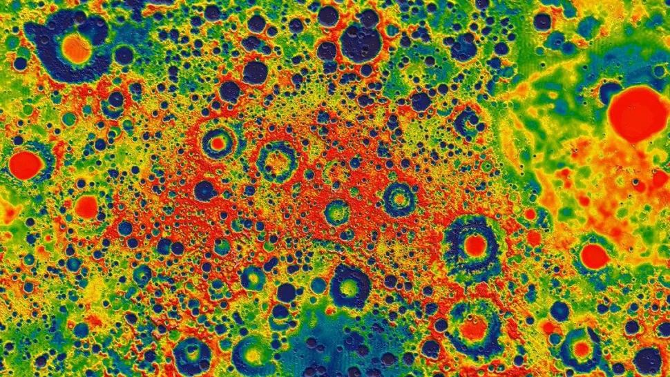 科学家在月球背面发现了一个神秘的“巨大”发热斑点 4