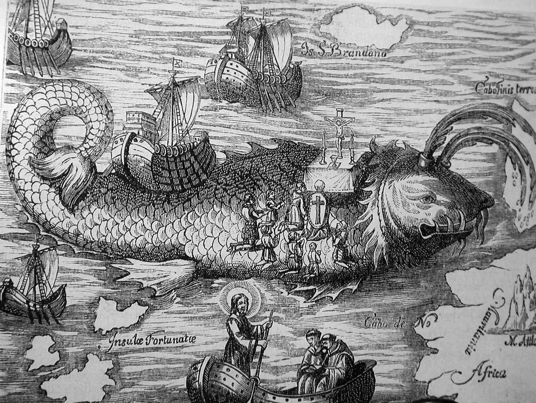 Aspidochelone: ​​A antiga "ilha do monstro marinho" arrastou as pessoas para a destruição 4