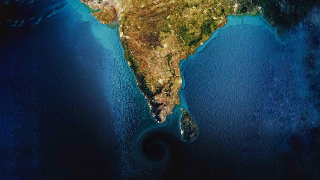El 'agujero de gravedad' gigante en el Océano Índico revela un antiguo mar extinto 2
