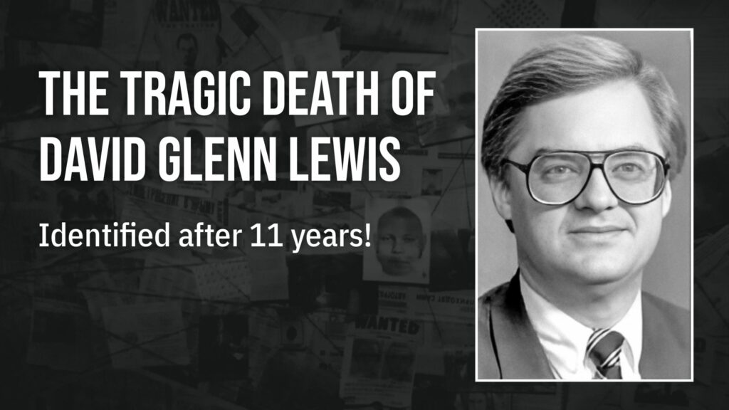 La misteriosa desaparición y trágica muerte de David Glenn Lewis 2