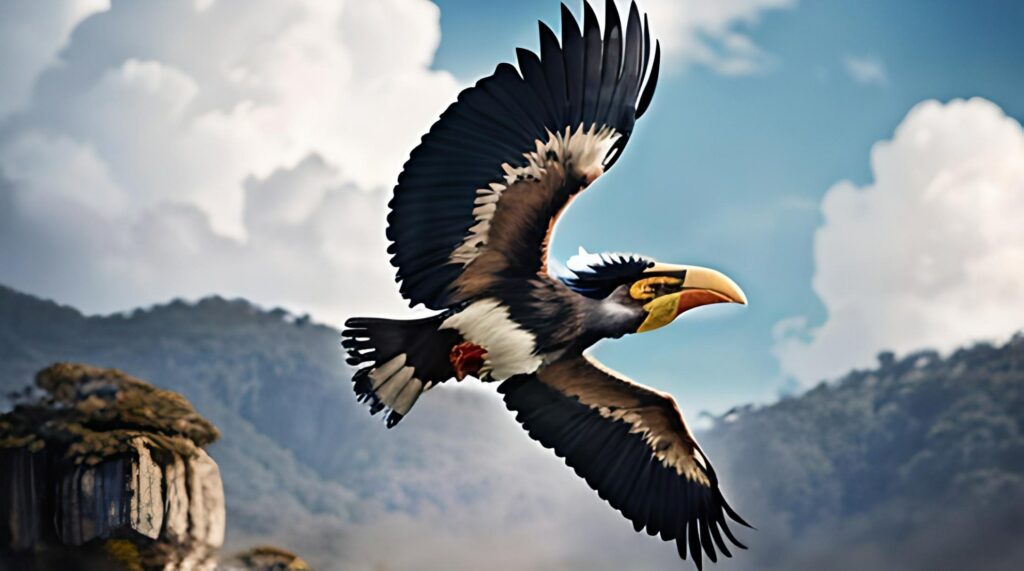 कुसा कैप एक विशाल पक्षी है, जिसके पंखों का फैलाव लगभग 16 से 22 फीट होता है, जिसके पंख भाप के इंजन की तरह आवाज करते हैं। यह माई कुसा नदी के आसपास रहता है। MRU.INK