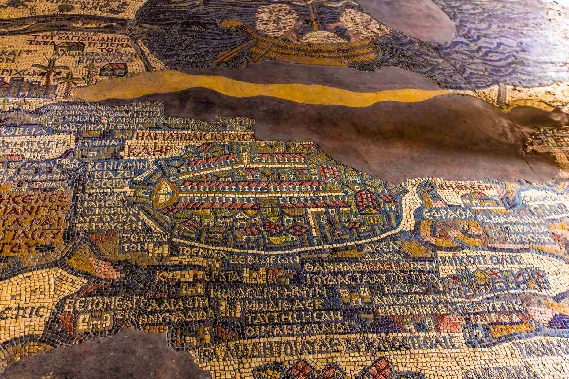 Mapa de mosaico de Madaba
