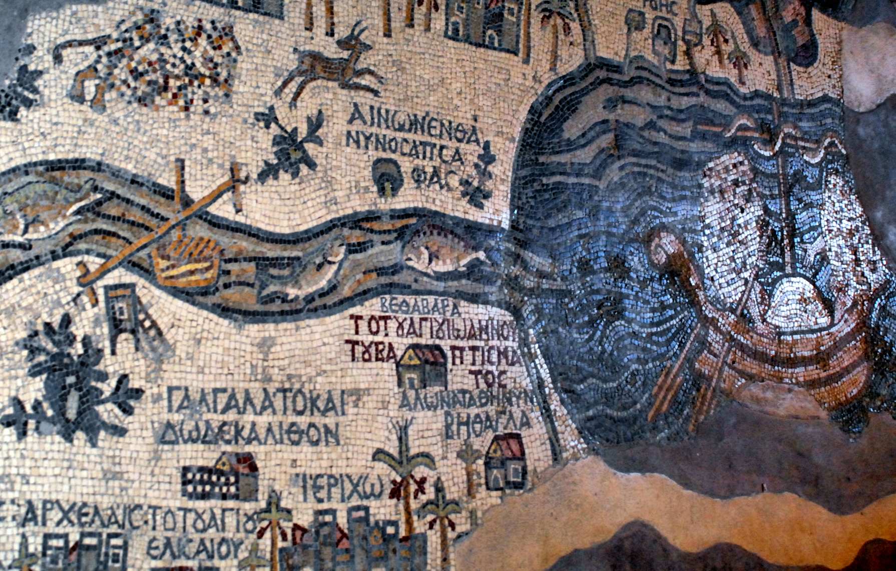 Mapa de mosaico de Madaba