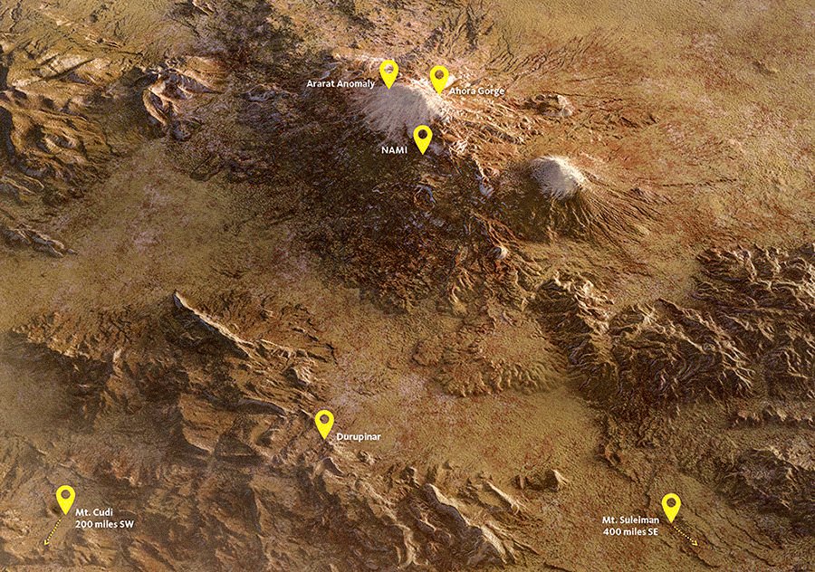 I-Ararat anomaly: Ingabe umthambeka oseningizimu weNtaba i-Ararati uyindawo yokuphumula yoMphongolo kaNowa? 2